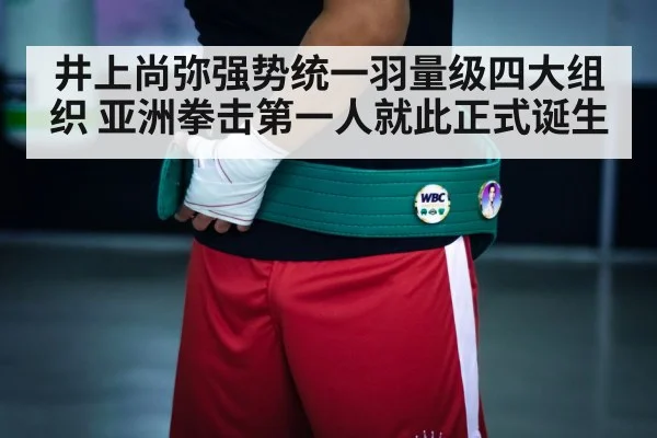 井上尚弥强势统一羽量级四大组织 亚洲拳击第一人就此正式诞生